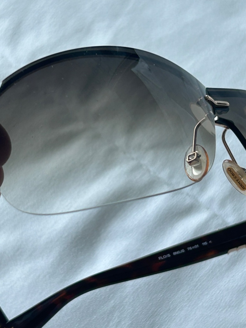 Jimmy Choo Rimless Sunglasses - Picture 4 of 9